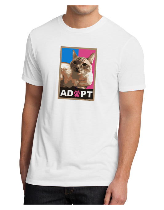 Adopt Cute Kitty Cat Adoption Men's Sublimate Tee-TooLoud-White-Small-Davson Sales