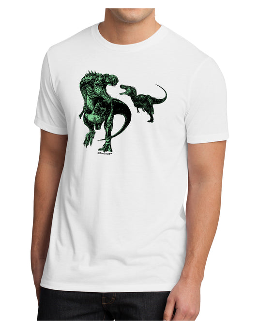 Jurassic Dinosaur Design 1 Men's Sublimate Tee by TooLoud-TooLoud-White-Small-Davson Sales