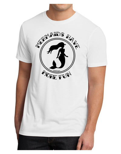 Mermaids Have More Fun Men's Sublimate Tee-TooLoud-White-Small-Davson Sales