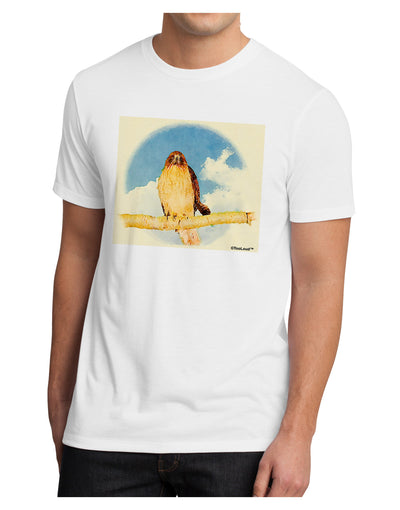 Red-tailed Hawk Men's Sublimate Tee-TooLoud-White-Small-Davson Sales