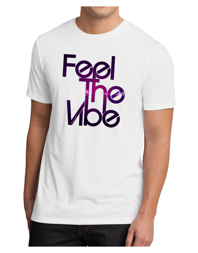 Feel The Vibe Men's Sublimate Tee-TooLoud-White-Small-Davson Sales