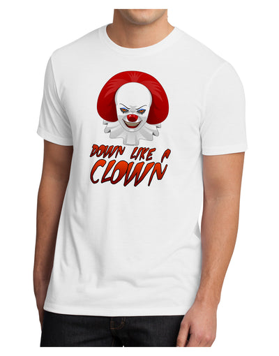 Down Like a Clown Men's Sublimate Tee-TooLoud-White-Small-Davson Sales