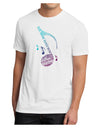 Music Note Typography Men's Sublimate Tee-TooLoud-White-Small-Davson Sales