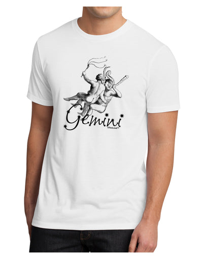 Gemini Illustration Men's Sublimate Tee-TooLoud-White-Small-Davson Sales