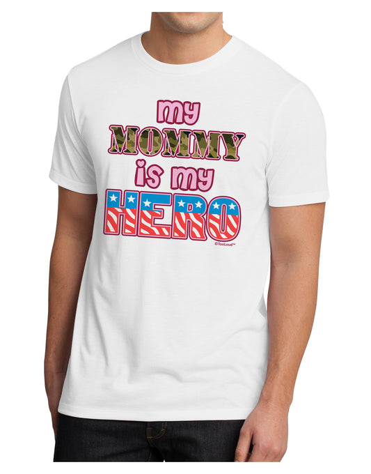 My Mommy is My Hero - Armed Forces - Pink Men's Sublimate Tee by TooLoud-TooLoud-White-Small-Davson Sales