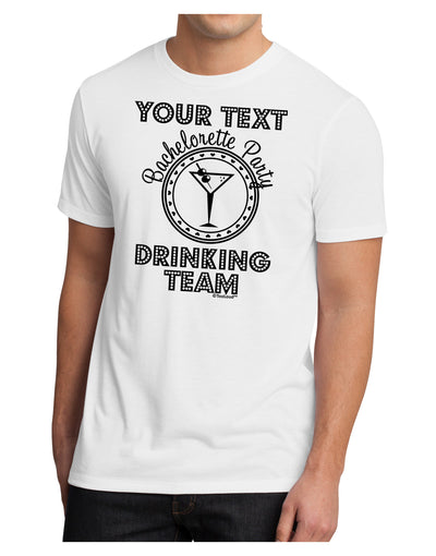 Personalized -Name- Bachelorette Party Drinking Team Men's Sublimate Tee-TooLoud-White-Small-Davson Sales