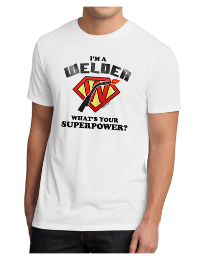 Welder - Superpower Men's Sublimate Tee-TooLoud-White-Small-Davson Sales