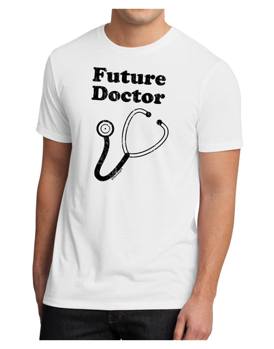 Future Doctor Distressed Men's Sublimate Tee-TooLoud-White-Small-Davson Sales