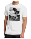 Colorado Landscape Monochrome Men's Sublimate Tee-TooLoud-White-Small-Davson Sales