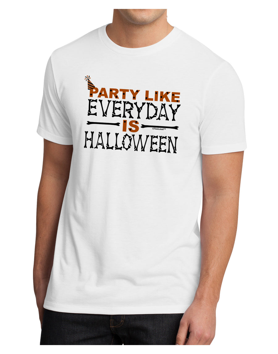 Everyday Is Halloween Men's Sublimate Tee-TooLoud-White-Small-Davson Sales