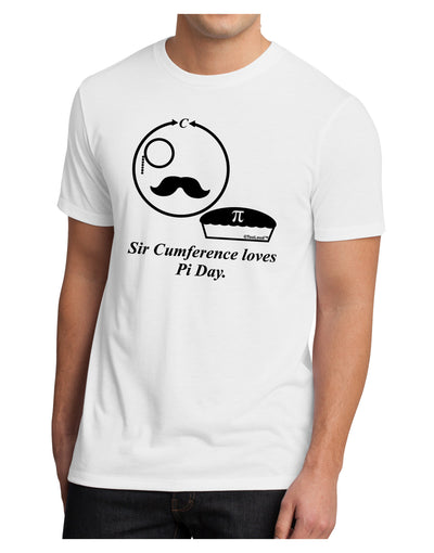 Sir Cumference Loves Pi Day Men's Sublimate Tee-TooLoud-White-Small-Davson Sales