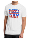 Happy Labor Day ColorText Men's Sublimate Tee-TooLoud-White-Small-Davson Sales