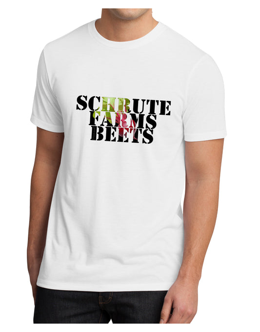 Schrute Farms Beets Men's Sublimate Tee by TooLoud-Clothing-TooLoud-White-Small-Davson Sales