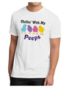 Chillin With My Peeps Men's Sublimate Tee-TooLoud-White-Small-Davson Sales