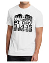 Ultimate Pi Day Design - Mirrored Pies Men's Sublimate Tee by TooLoud-TooLoud-White-Small-Davson Sales
