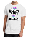 I Heart Boys That Heart EDM Men's Sublimate Tee-TooLoud-White-Small-Davson Sales