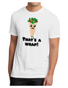 Thats A Wrap Cute Wrap Men's Sublimate Tee-TooLoud-White-Small-Davson Sales