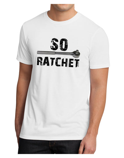 So Ratchet Men's Sublimate Tee-TooLoud-White-Small-Davson Sales