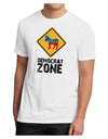 Democrat Zone Men's Sublimate Tee-TooLoud-White-Small-Davson Sales