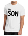 Matching Like Father Like Son Design - Like Son Men's Sublimate Tee by TooLoud-TooLoud-White-Small-Davson Sales