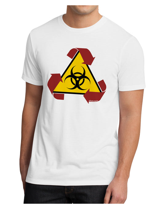 Recycle Biohazard Sign Men's Sublimate Tee by TooLoud-TooLoud-White-Small-Davson Sales