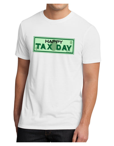 Happy Tax Day Men's Sublimate Tee-TooLoud-White-Small-Davson Sales