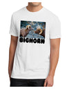 TooLoud Two Bighorn Rams Text Men's Sublimate Tee-TooLoud-White-Small-Davson Sales