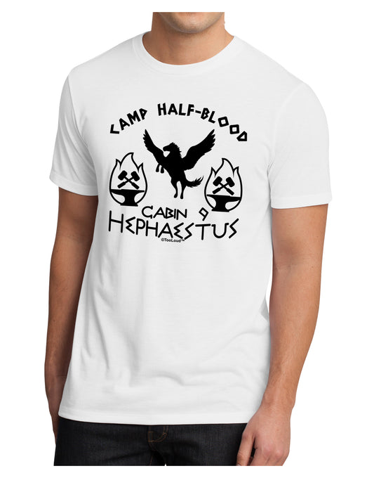 Cabin 9 Hephaestus Half Blood Men's Sublimate Tee-TooLoud-White-Small-Davson Sales
