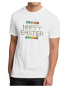 Happy Easter Eggs Men's Sublimate Tee-TooLoud-White-Small-Davson Sales