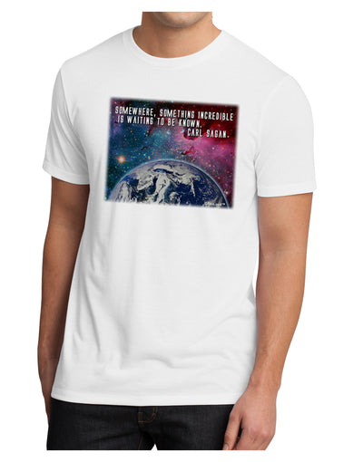 Something Incredible Men's Sublimate Tee-TooLoud-White-Small-Davson Sales