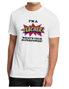 Teacher - Superpower Men's Sublimate Tee-TooLoud-White-Small-Davson Sales