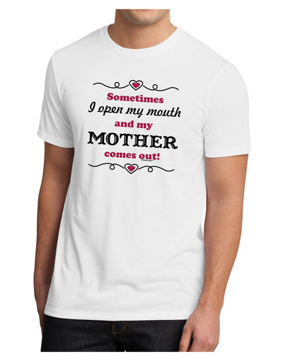 My Mother Comes Out Men's Sublimate Tee-TooLoud-White-Small-Davson Sales