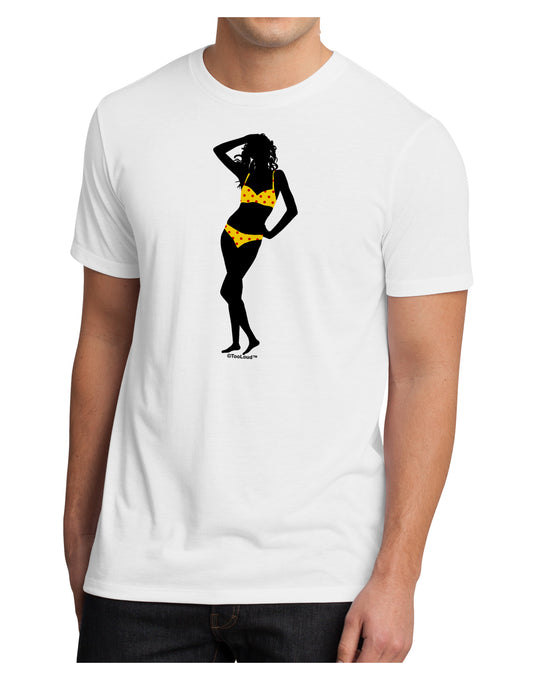 Polka Dot Bikini Shadow Men's Sublimate Tee by TooLoud-TooLoud-White-Small-Davson Sales