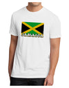 Jamaica Flag Men's Sublimate Tee-TooLoud-White-Small-Davson Sales