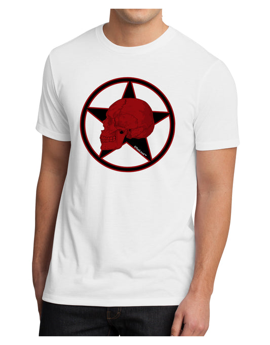 Blood Red Skull Men's Sublimate Tee by TooLoud-TooLoud-White-Small-Davson Sales