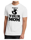 Respect Your Mom - Mother Earth Design Men's Sublimate Tee-TooLoud-White-Small-Davson Sales