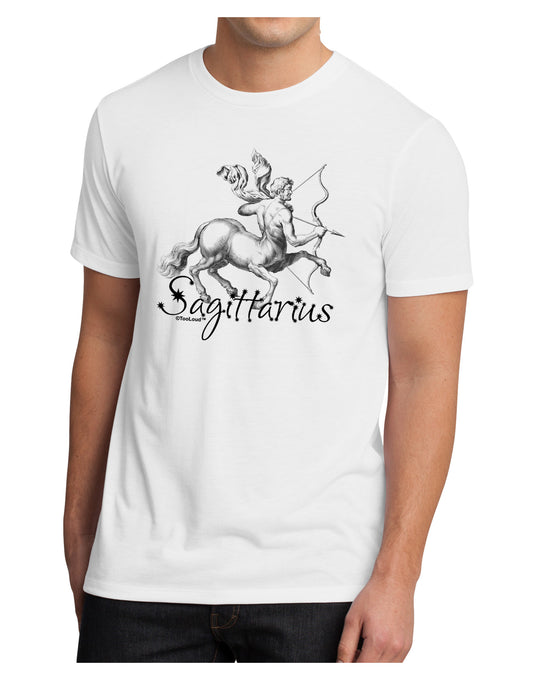 Sagittarius Illustration Men's Sublimate Tee-TooLoud-White-Small-Davson Sales