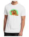 Squirrel Monkey Watercolor Men's Sublimate Tee-TooLoud-White-Small-Davson Sales