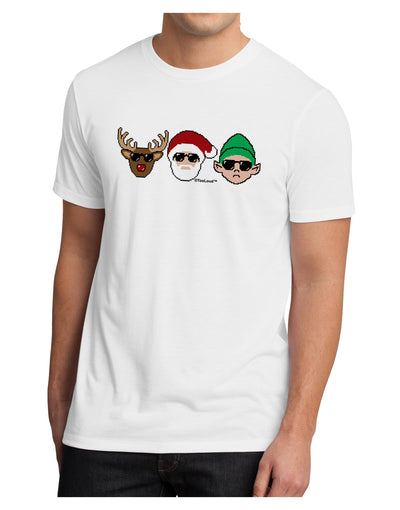 The X-mas Squad Men's Sublimate Tee-TooLoud-White-Small-Davson Sales