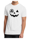 Monocle Jack-o-Lantern Distressed Men's Sublimate Tee-TooLoud-White-Small-Davson Sales