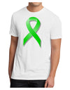 Lyme Disease Awareness Ribbon - Lime Green Men's Sublimate Tee-TooLoud-White-Small-Davson Sales