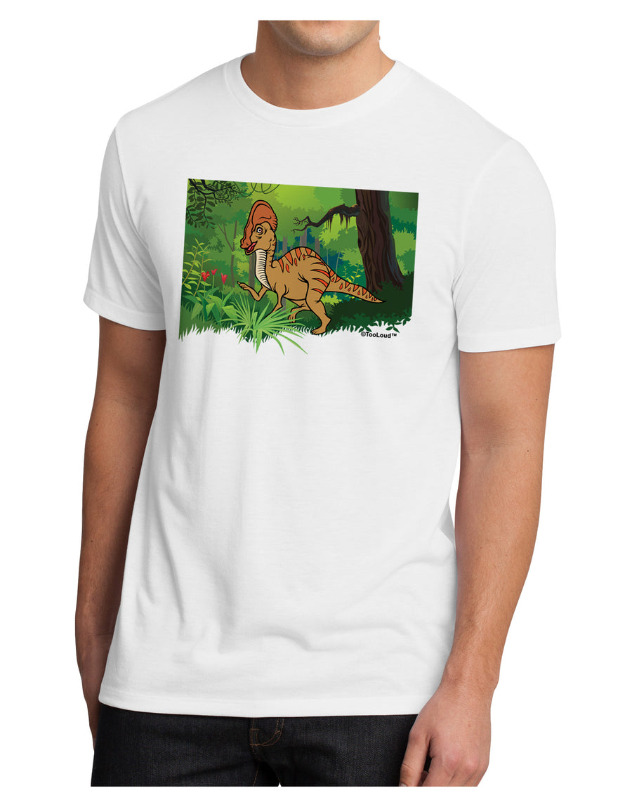 Parasaurolophus Walkeri - Without Name Men's Sublimate Tee-TooLoud-White-Small-Davson Sales