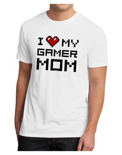 I Heart My Gamer Mom Men's Sublimate Tee by TooLoud-TooLoud-White-Small-Davson Sales