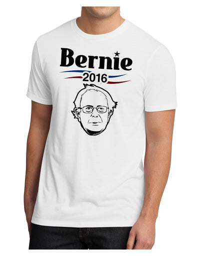 Bernie for President Men's Sublimate Tee-TooLoud-White-Small-Davson Sales