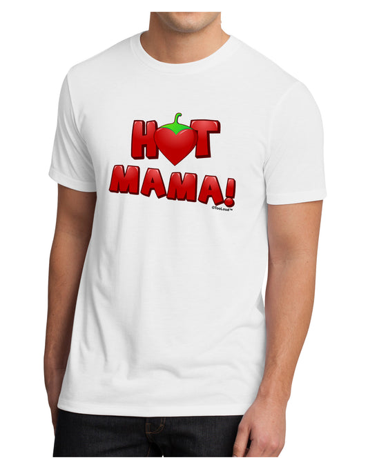Hot Mama Chili Heart Men's Sublimate Tee-TooLoud-White-Small-Davson Sales