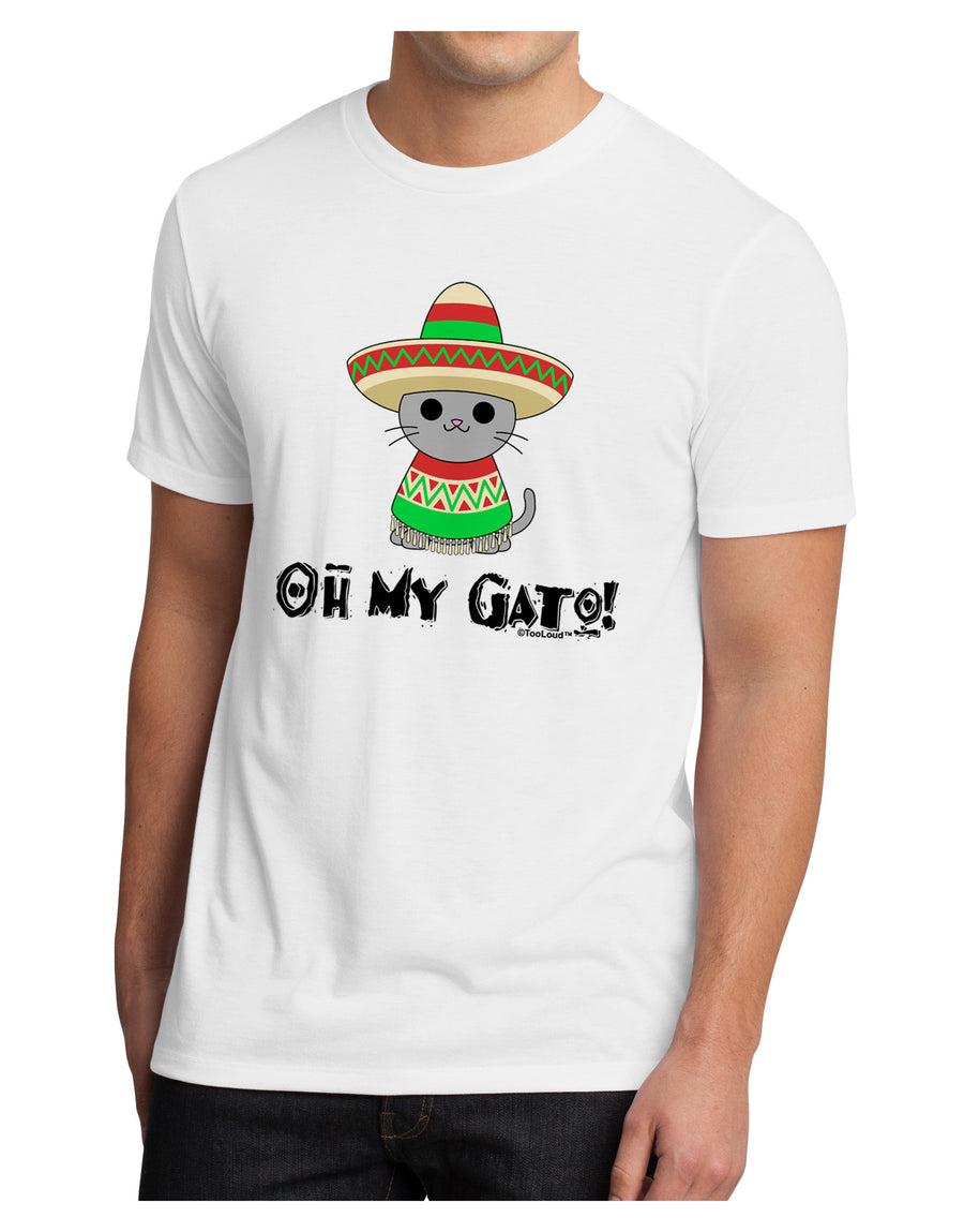 Oh My Gato - Cinco De Mayo Men's Sublimate Tee-TooLoud-White-Small-Davson Sales