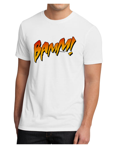 Onomatopoeia BAMM Men's Sublimate Tee-TooLoud-White-Small-Davson Sales