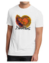 Nautilus Fossil Watercolor Text Men's Sublimate Tee-TooLoud-White-Small-Davson Sales