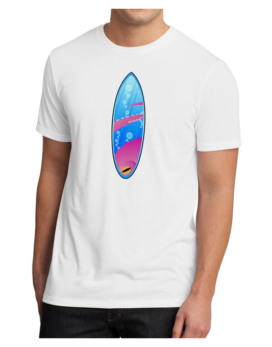 Octopus Surfboard Men's Sublimate Tee by TooLoud-TooLoud-White-Small-Davson Sales