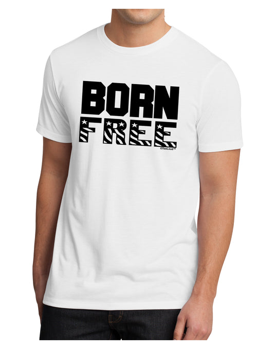 Born Free Men's Sublimate Tee by TooLoud-TooLoud-White-Small-Davson Sales